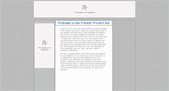 Desktop Screenshot of friendsworldlink.com